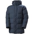 Helly Hansen Mens Alby Puffy Parka i farven Navy