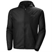 Helly Hansen Mens Trail Windbreaker Jacket i farven Black
