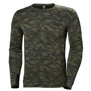 Helly Hansen Mens Lifa Merino Crewneck i farven Camo