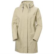 Regnfrakken er både vandtæt og åndbar