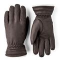 Hestra Buvika Deerskin Handsker - Dark Brown