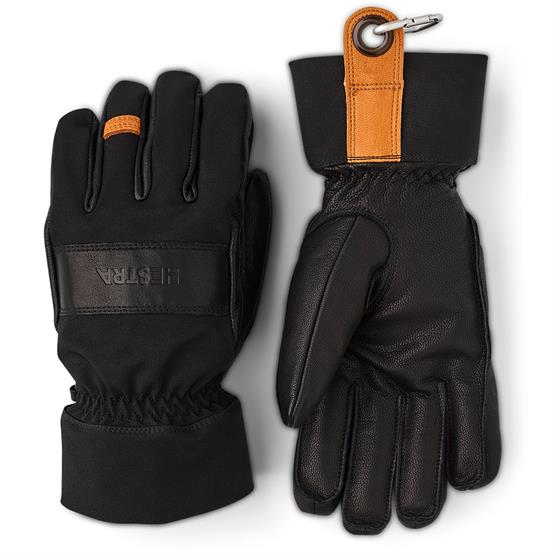 Hestra Highland Glove - 5 Finger, Black