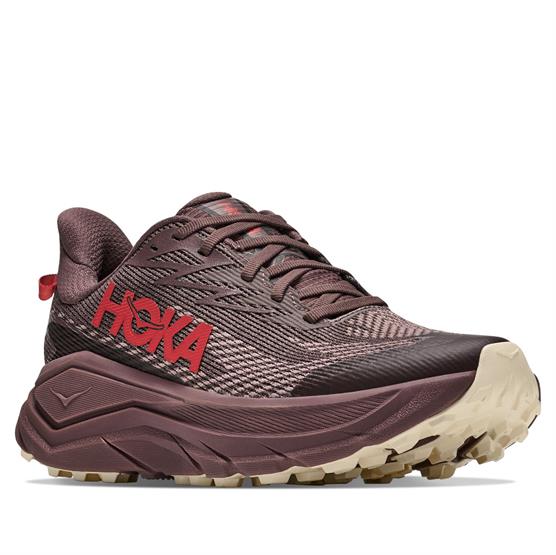 Hoka Womens Challenger 8 GTX, Smoky Quartz / Alabaster
