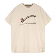Lakor Lakridspibe T-Shirt til Mænd i farven Star White
