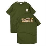 Lakor Mushroom Forest T-Shirt til Mænd i farven Riffle Green