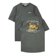 Lakor Shipsters Reef T-Shirt til Mænd i farven Urban Chic
