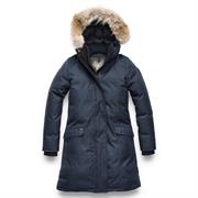 Nobis Rebecca Vinterjakke i Crosshatch Navy