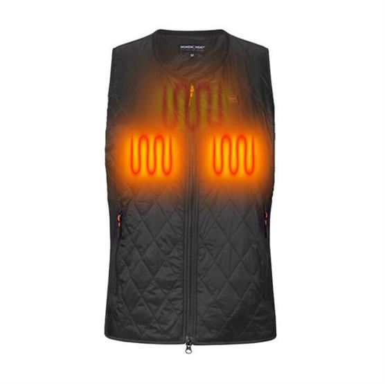 Nordic Heat Womens Liner Vest, Black