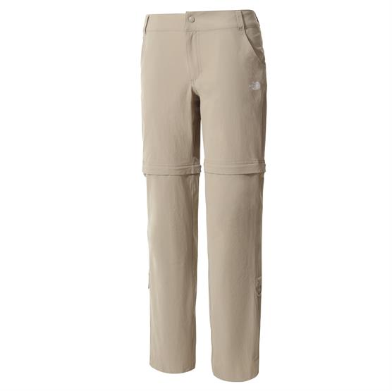 12: The North Face Womens Exploration Convertible Pant, Flax