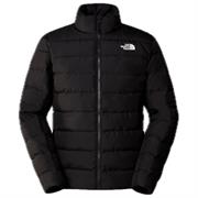 North Face jakke med dun og polyester. Jakken har ingen hætte.