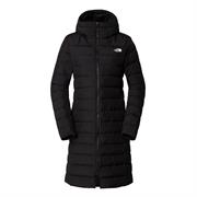 Lækker North Face Parka dame jakke med håndvarmer lommer.