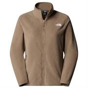 The North Face Glacier Fleece trøje til dame - brun