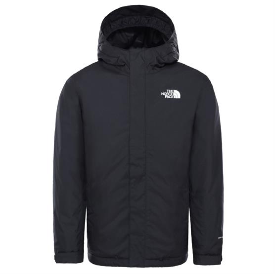 11: The North Face Youth Snowquest Jacket, Black / White