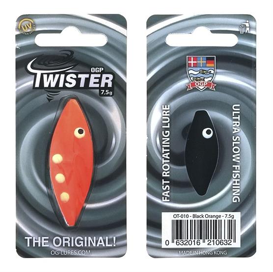 Se Ogp Twister 7,5gr Black Orange - Gennemløber hos Pro Outdoor