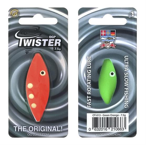 Se Ogp Twister 7,5gr Green Orange - Gennemløber hos Pro Outdoor