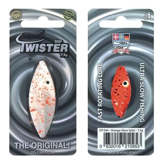 Se Ogp Twister 2gr Orange White (glow) - Gennemløber hos Pro Outdoor