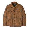 Patagonia Mens LW Insulated Fjord Flannel Shirt i farven Defend / Deer Brown
