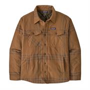 Patagonia Mens LW Insulated Fjord Flannel Shirt i farven Defend / Deer Brown