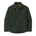 Patagonia Mens LW Insulated Fjord Flannel Shirt i farven Old Growth Green