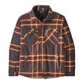 Patagonia Mens LW Insulated Fjord Flannel Shirt i farven Ashore / Ink Black
