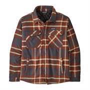 Patagonia Mens LW Insulated Fjord Flannel Shirt i farven Ashore / Ink Black