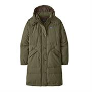 Patagonia Womens Downdrift Parka i farven Basin Green