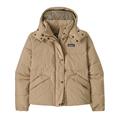 Patagonia Womens Downdrift Jacket i farven Oar Tan / Seabird Grey