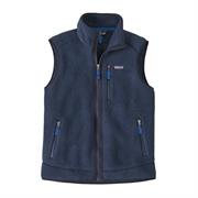 Patagonia Mens Retro Pile Vest i farven New Navy / Sunken Blue