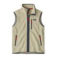 Patagonia Mens Retro Pile Vest i farven Pelican / Smolder Blue