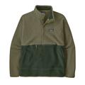 Patagonia Mens Retro Pile 1/2 Snap P/O i farven Old Growth Green
