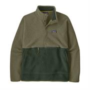 Patagonia Mens Retro Pile 1/2 Snap P/O i farven Old Growth Green