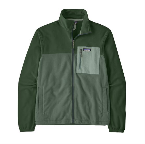 Patagonia Mens Micro D Patch Pocket Jacket, Canopy Green