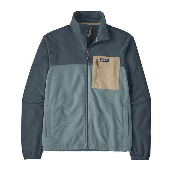Patagonia Mens Micro D Patch Pocket Jacket, Blue Sage