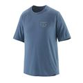 Patagonia Mens Cap Cool Trail Shirt i farven Forge Mark / Utility Blue