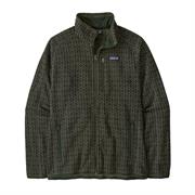 Patatagonia Mens Better Sweater Jacket i farven Scales / Old Growth Green