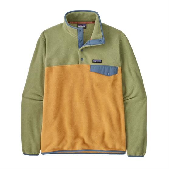 Se Patagonia Mens LW Synchilla Snap-T P/O, Pufferfish Gold hos Pro Outdoor
