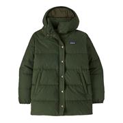 Patagonia Womens Cotton Down Parka i farven Torrey Pine Green