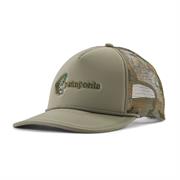 Patagonia Broadcaster Hat i farven Fish Jump / River Rock Green