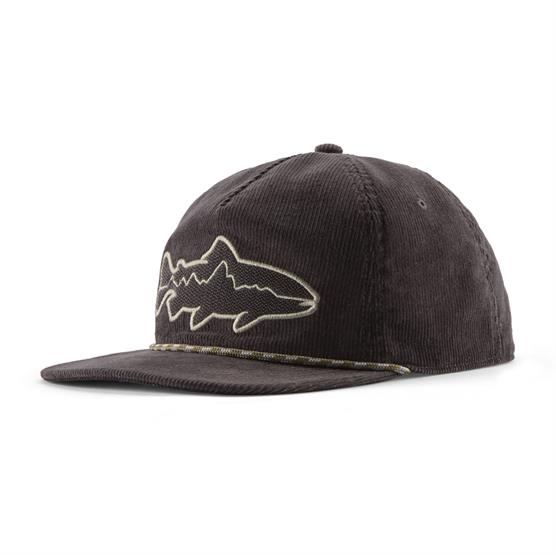 Patagonia Fly Catcher Hat-Fitz Roy Trout: Ink Black (FZIN)