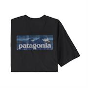 Patagonia Mens Boardshort Logo Pocket Responsibilit-Tee i farven Ink Black