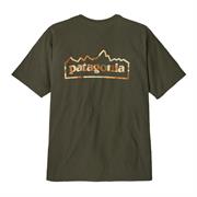 Patagonia Mens Unity Fitz Responsibili-Tee i farven Basin Green