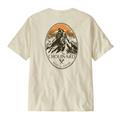 Patagonia Mens Chouinard Crest Pocket Responsibili-Tee i faven Birch White