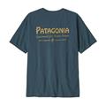 Patagonia Water People Banner T-Shirt til Mænd i farven Summit Blue