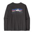 Patagonia L/S Fitz Roy Foothills T-Shirt til Mænd i farven Ink Black