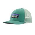 Patagonia P-6 Logo LoPro Trucker Hat i farven Heartleaf Green