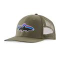 Patagonia Fitz Roy Trout Trucker Hat i farven Basin Green