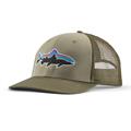 Patagonia Fitz Roy Trout Trucker Hat i farven River Rock Green