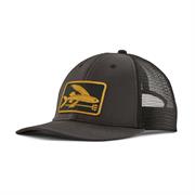 Patagonia Flying Fish LoPro Trucker Hat i farven Flying Fish / Ink Black