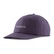 Patagonia Fitz Roy Icon Trad Cap i farven Text Logo / Plummet Purple