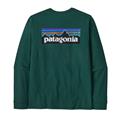 Patagonia Mens L/S P-6 Logo Responsibili-Tee i farven Cascade Green